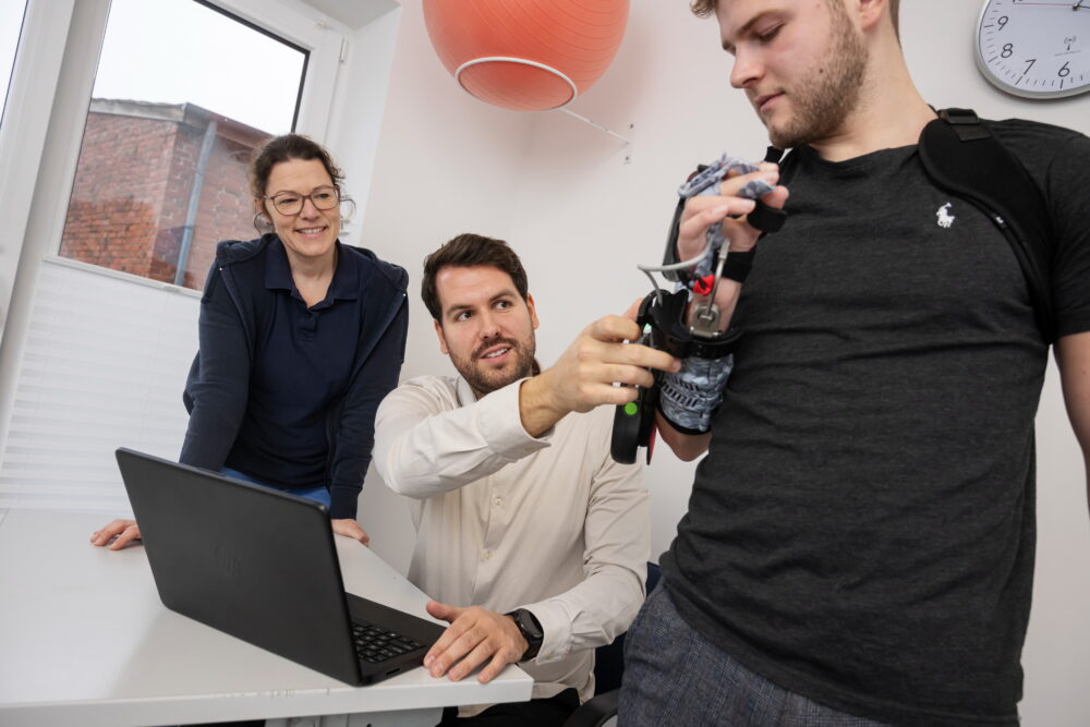 Heiden Dömer Myomo elektrische Orthese Impulse