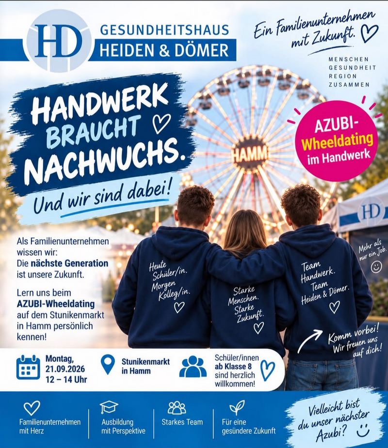 Wheeldating-Azubi-Heidendoemerhamm Azubi-Wheeldating Heiden & Dömer Hamm